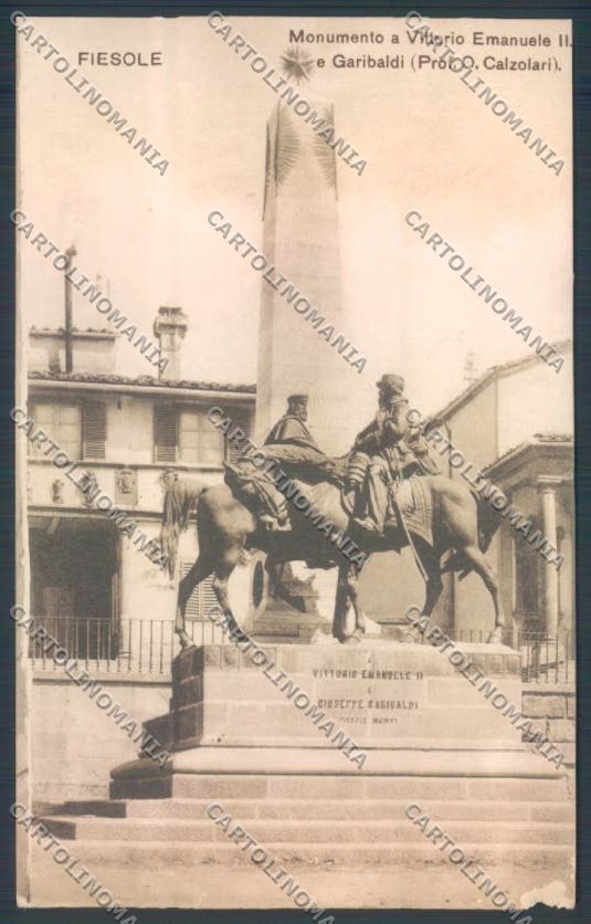 Firenze Fiesole Garibaldi cartolina ZG1131 – fronte
