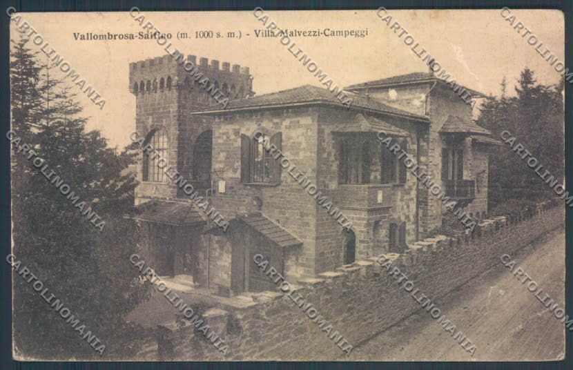 Firenze Reggello Vallombrosa SaltinoABRASA cartolina ZG1140 – fronte