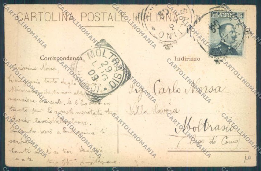 Firenze Reggello Vallombrosa cartolina ZG1145 – retro