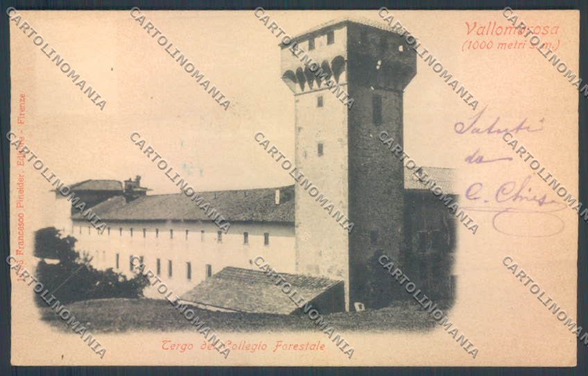 Firenze Reggello Vallombrosa cartolina ZG1149 – fronte