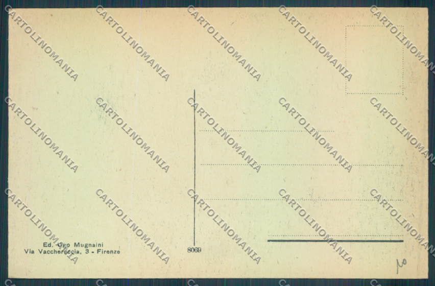 Firenze Reggello Vallombrosa cartolina ZG1155 – retro