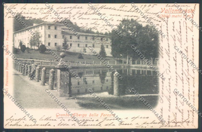 Firenze Reggello Vallombrosa cartolina ZG1173 – fronte