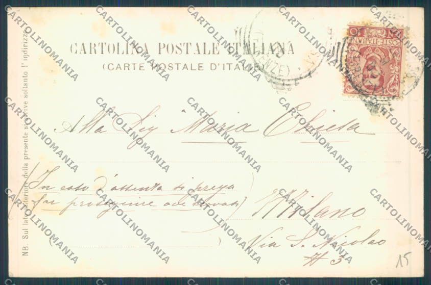 Firenze Reggello Vallombrosa cartolina ZG1173 – retro