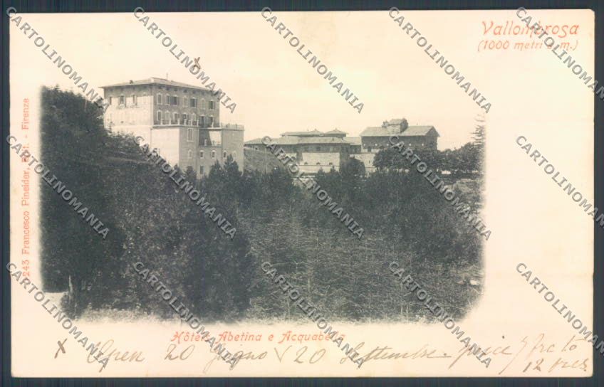 Firenze Reggello Vallombrosa cartolina ZG1176 – fronte