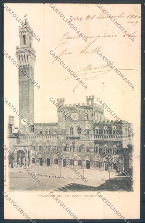 Siena città cartolina ZG1196 – fronte