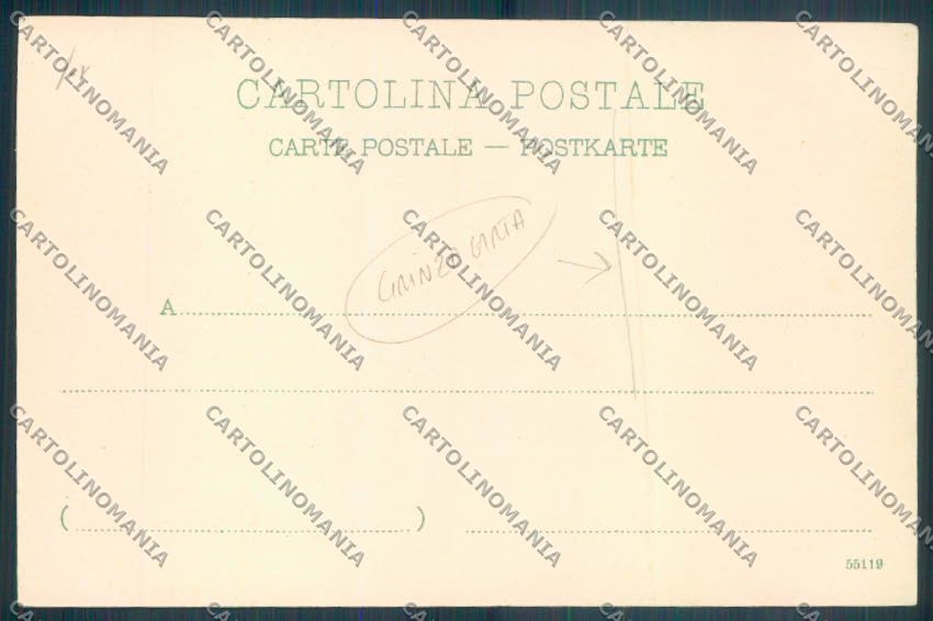 Siena città GRINZA CARTA cartolina ZG1212 – retro