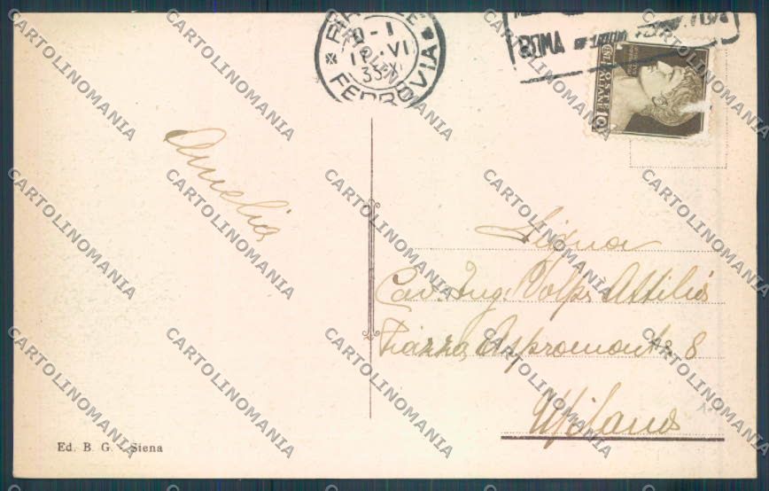 Siena città cartolina ZG1224 – retro