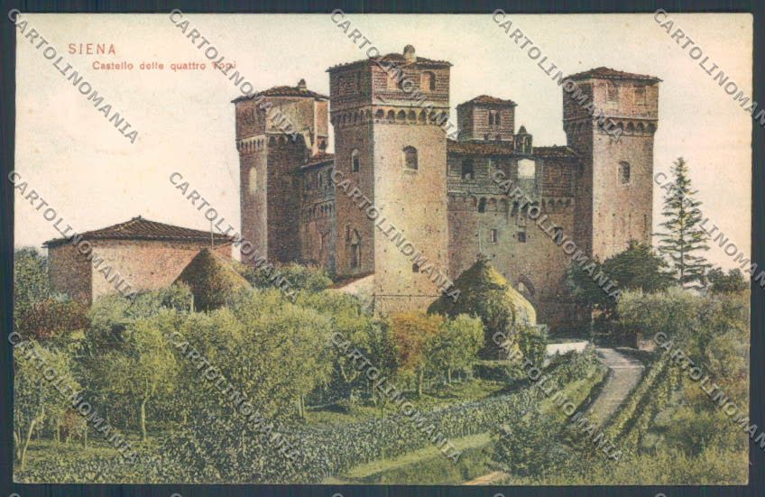 Siena città SCOLLATA cartolina ZG1232 – fronte