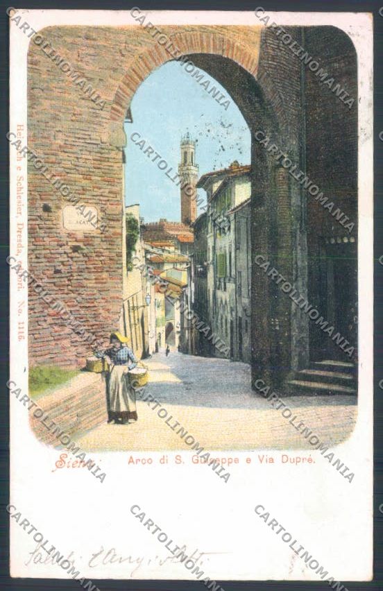 Siena città cartolina ZG1272 – fronte