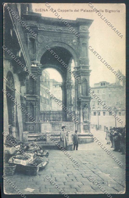 Siena città Mercato cartolina ZG1280 – fronte