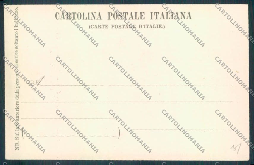 Siena città Via Dupre cartolina ZG1283 – retro