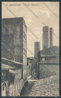 Siena San Gimignano cartolina ZG1313 – fronte