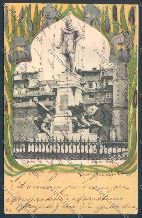 Livorno città Liberty cartolina ZG1334 – fronte