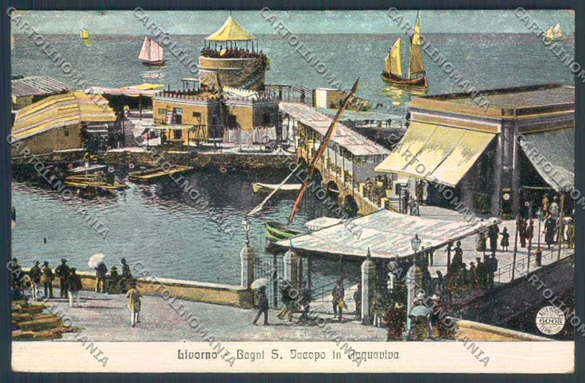 Livorno città Alterocca cartolina ZG1356 – fronte