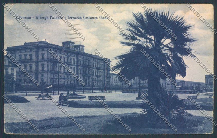 Livorno città PIEGHE cartolina ZG1359 – fronte