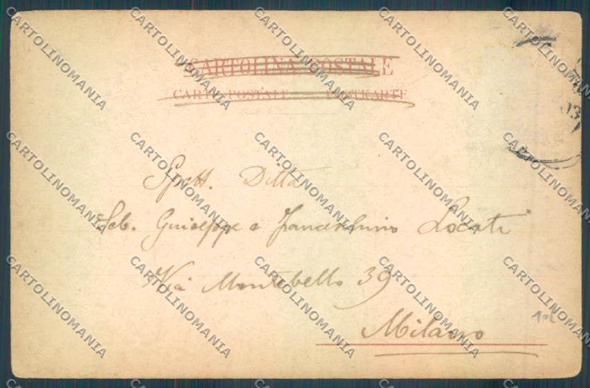 Livorno città Piazza Vittorio Emanuele cartolina ZG1367 – retro