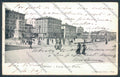 Livorno città Piazza Carlo Alberto cartolina ZG1368 – fronte
