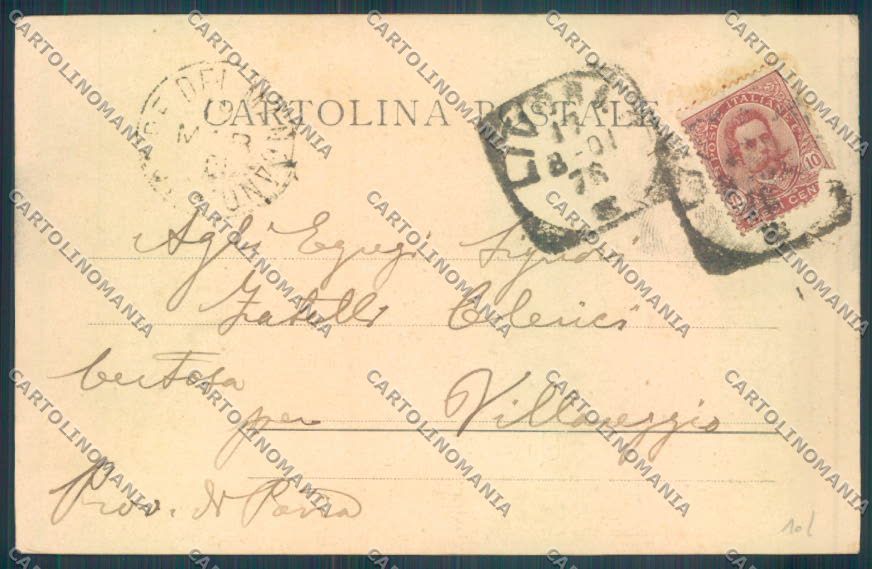 Livorno città cartolina ZG1371 – retro
