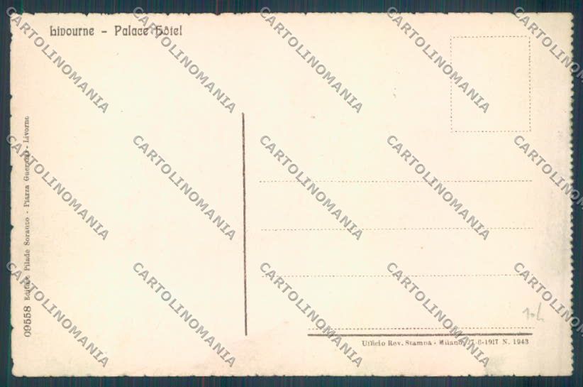 Livorno città cartolina ZG1373 – retro