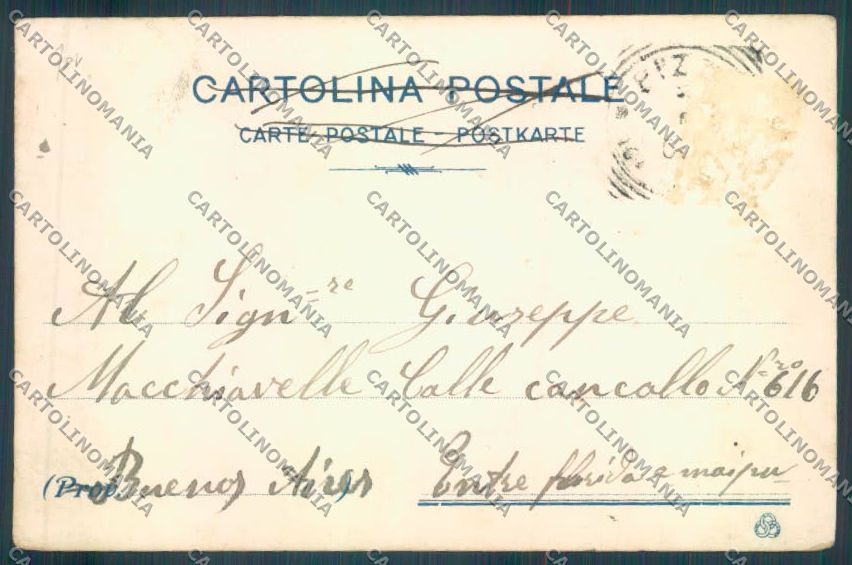 Livorno città cartolina ZG1384 – retro