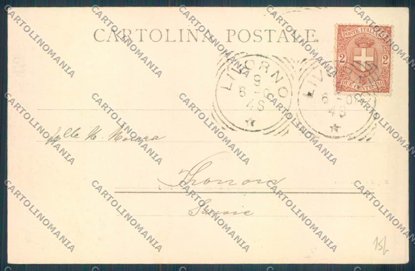 Livorno città cartolina ZG1390 – retro