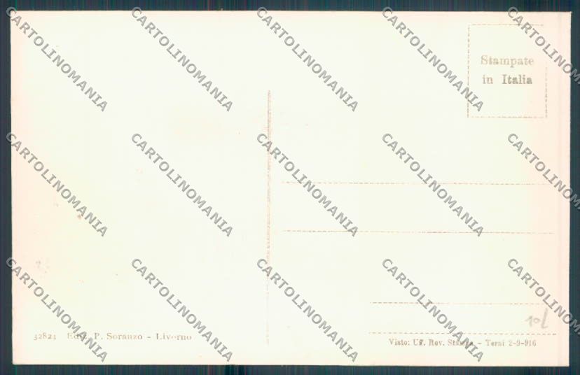 Livorno città Lazzeretto cartolina ZG1391 – retro