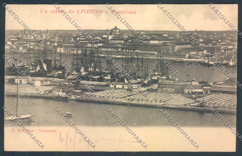 Livorno città cartolina ZG1399 – fronte