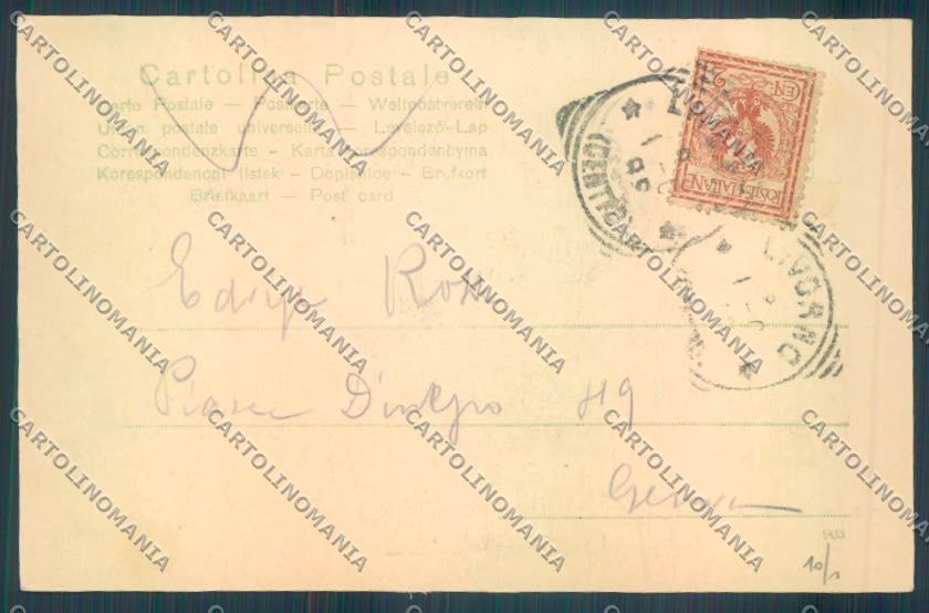 Livorno città cartolina ZG1399 – retro
