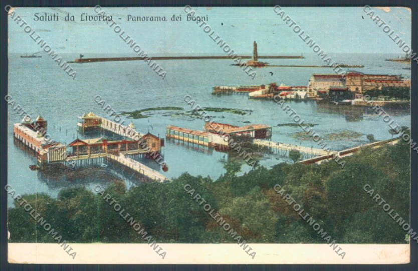 Livorno città cartolina ZG1400 – fronte