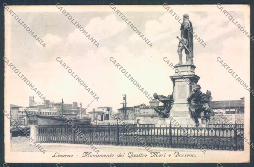 Livorno città Darsena cartolina ZG1413 – fronte