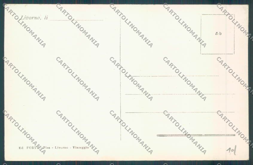 Livorno città cartolina ZG1415 – retro
