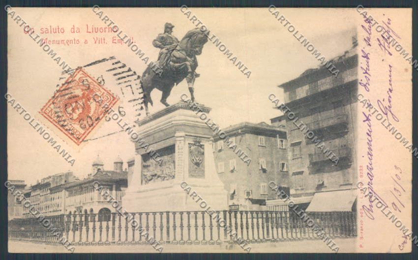 Livorno città cartolina ZG1438 – fronte