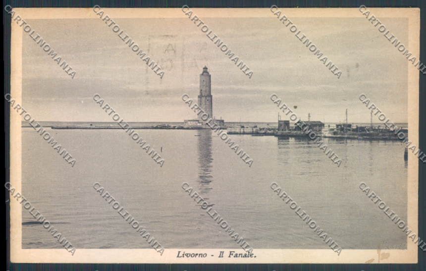Livorno città Faro cartolina ZG1445 – fronte