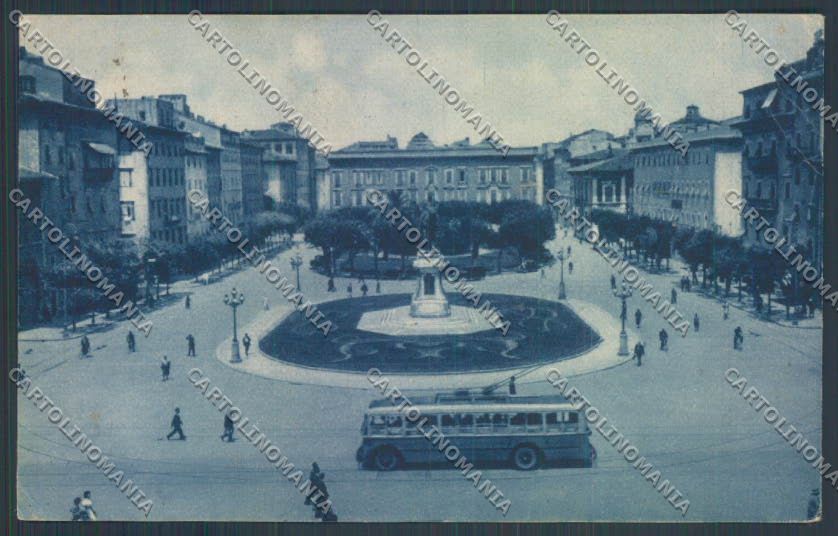 Livorno città Filovia PIEGHINE cartolina ZG1484 – fronte