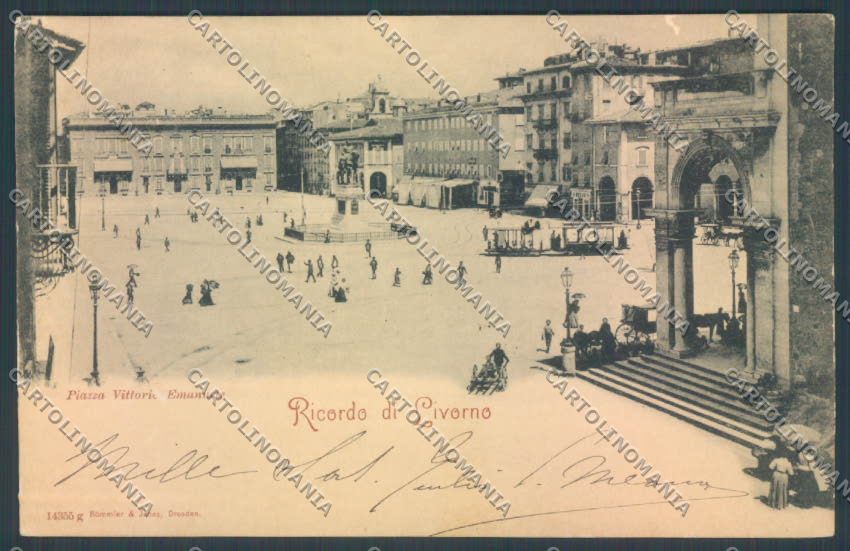 Livorno città cartolina ZG1494 – fronte