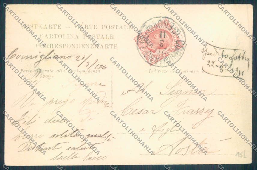 Livorno città Ponte Nuovo cartolina ZG1533 – retro