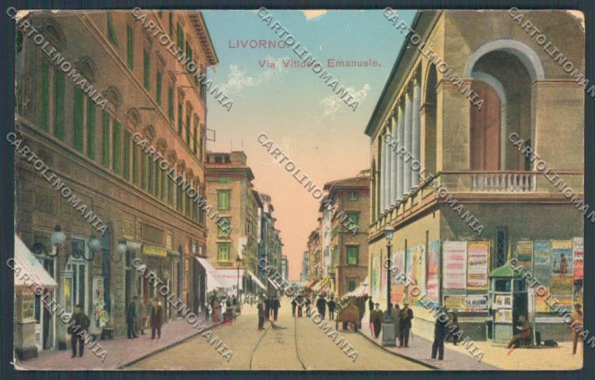 Livorno città cartolina ZG1538 – fronte