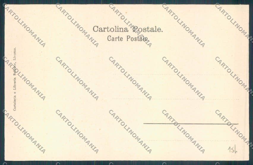 Livorno città Faro cartolina ZG1546 – retro