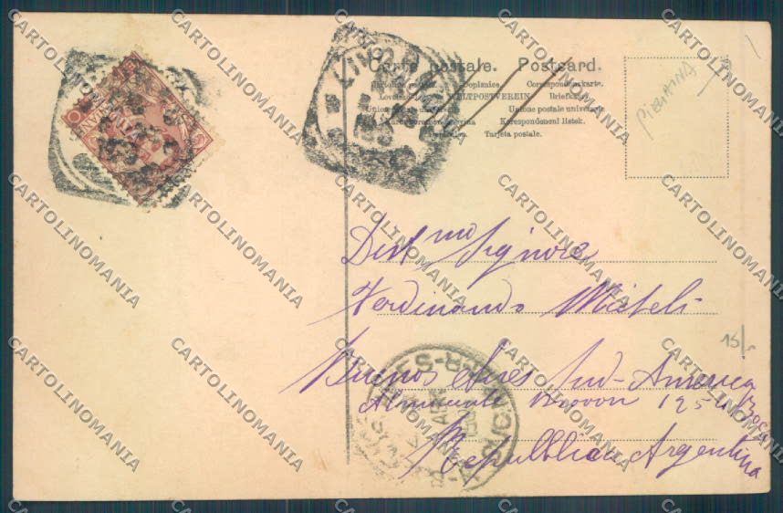 Livorno città Torre Marzocco PIEGHINA cartolina ZG1552 – retro
