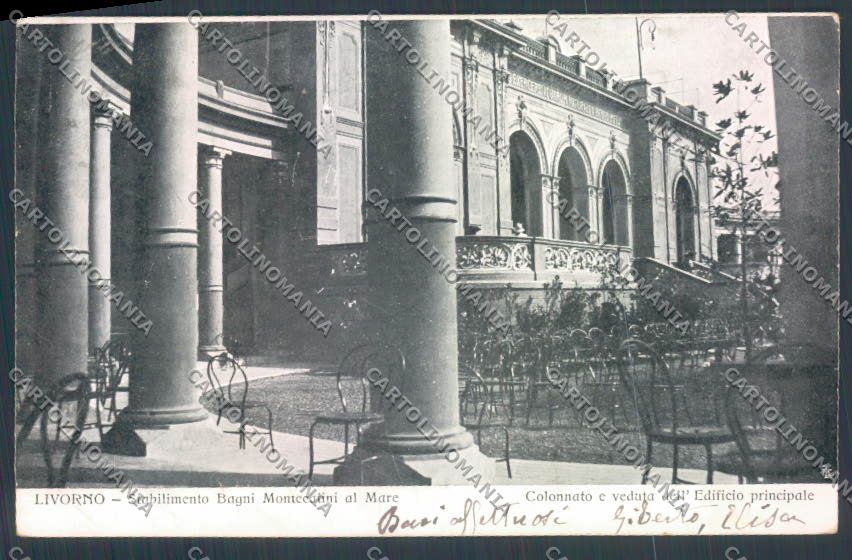 Livorno città Montecatini al Mare cartolina ZG1560 – fronte