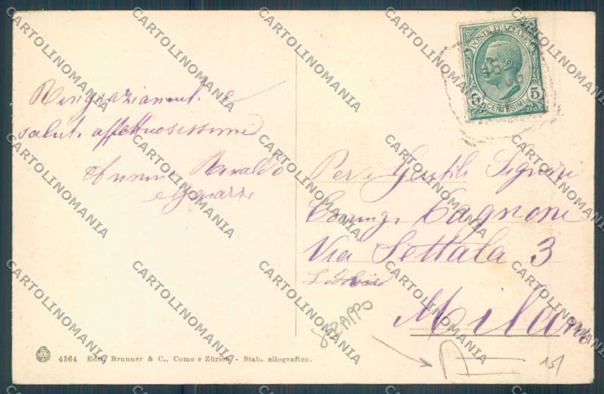 Livorno città Molo Vecchio STRAPPO cartolina ZG1567 – retro