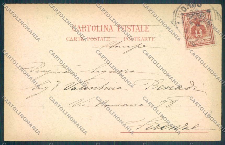 Livorno città Darsena cartolina ZG1573 – retro