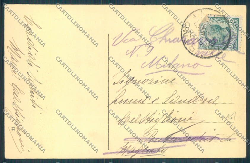 Livorno città Capitaneria cartolina ZG1574 – retro