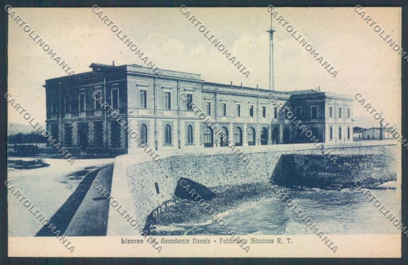Livorno città Accademia Navale cartolina ZG1621 – fronte