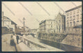 Livorno città Scali Olandesi PIEGA Foto cartolina ZG1635 – fronte