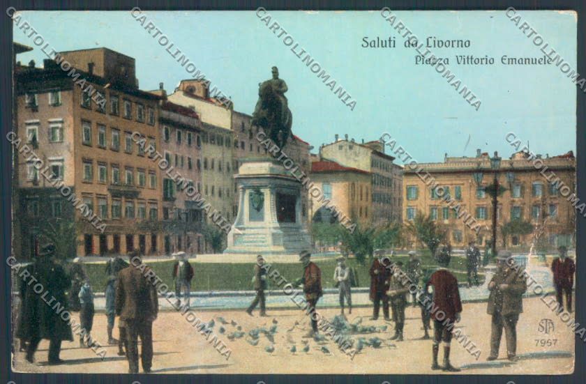Livorno città cartolina ZG1643 – fronte