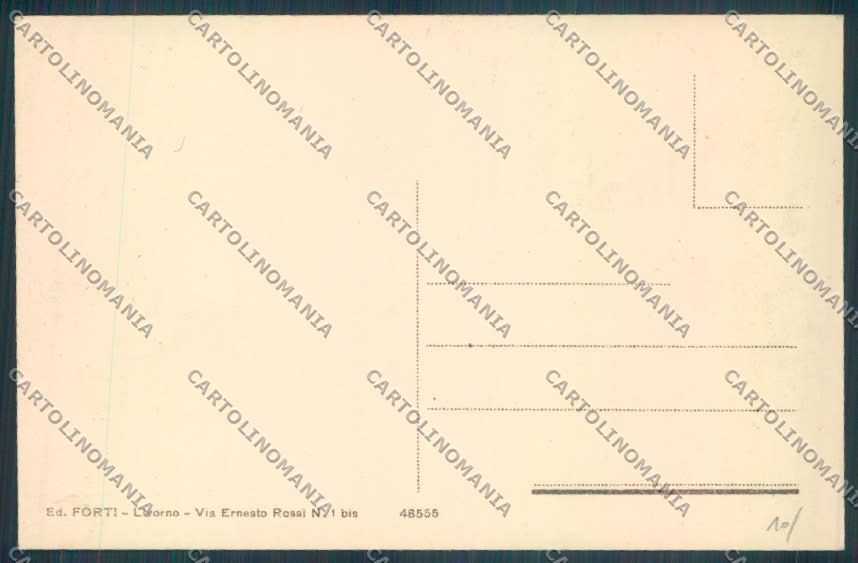Livorno Antignano cartolina ZG1650 – retro