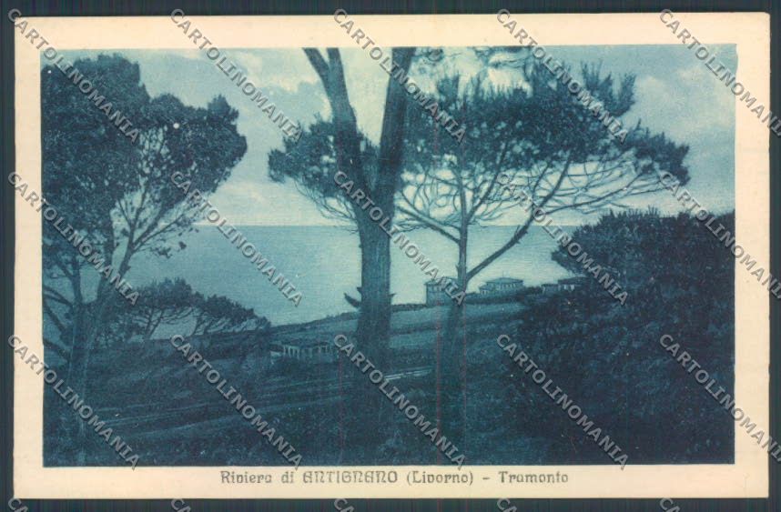 Livorno Antignano cartolina ZG1652 – fronte
