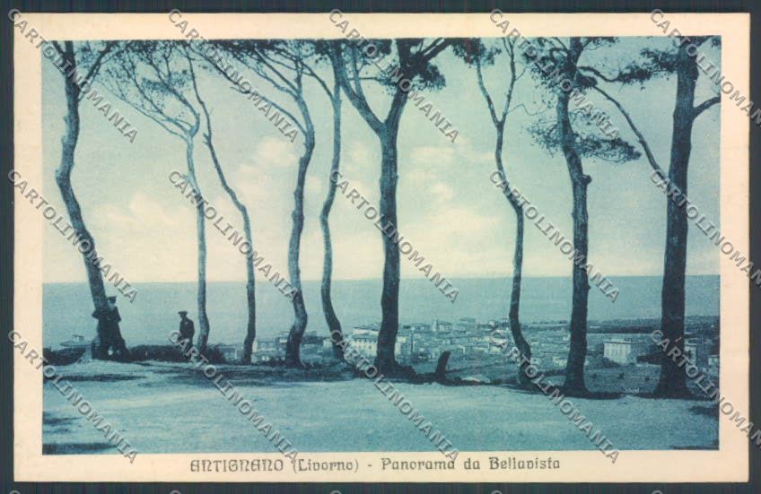 Livorno Antignano cartolina ZG1653 – fronte