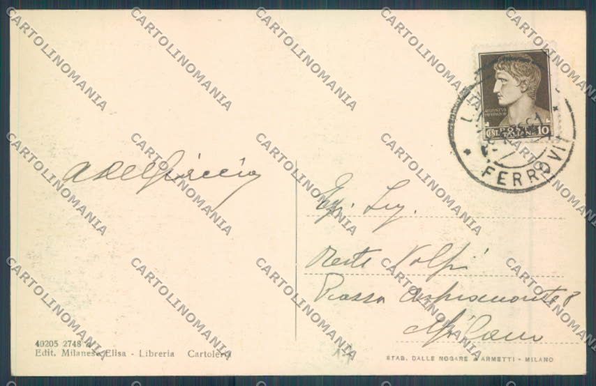 Livorno Antignano cartolina ZG1659 – retro